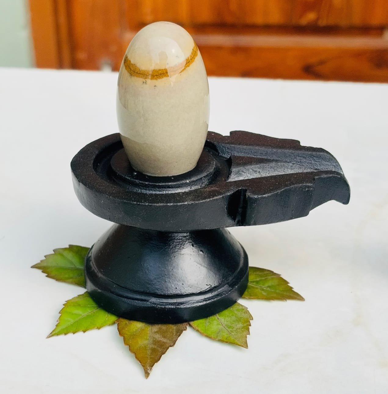 2 Inch Shivling or Damru Base Jaladhari