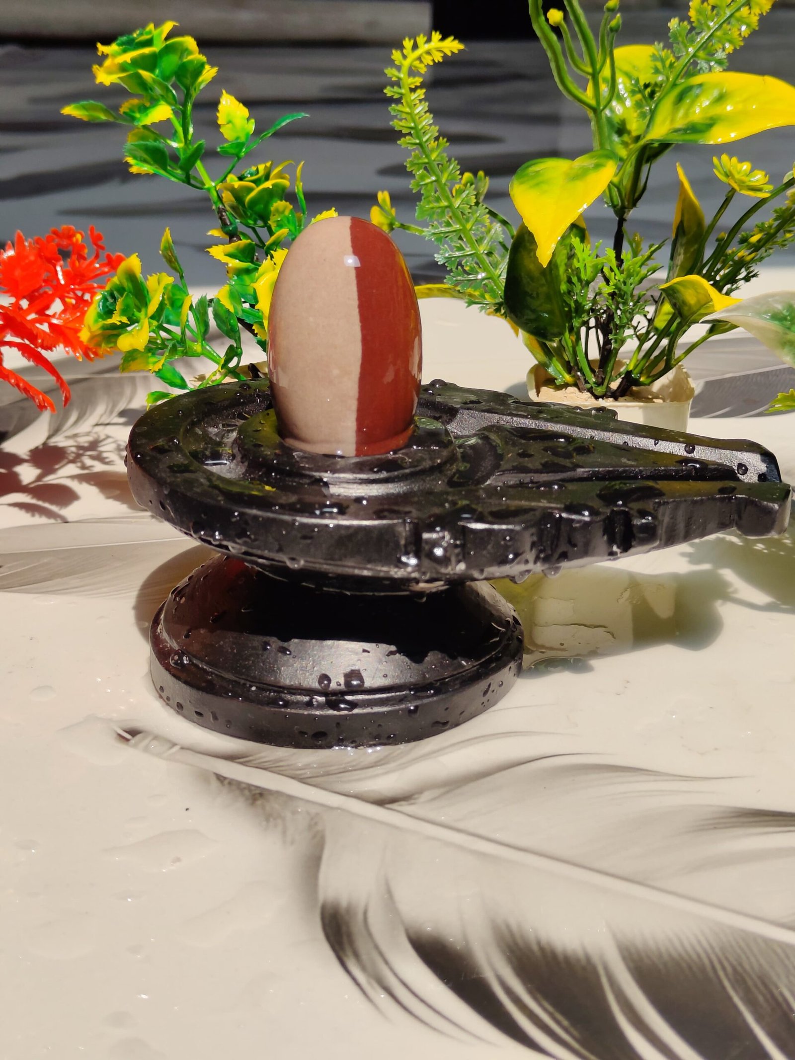 3 inch Shivling 6 inch jiladhri