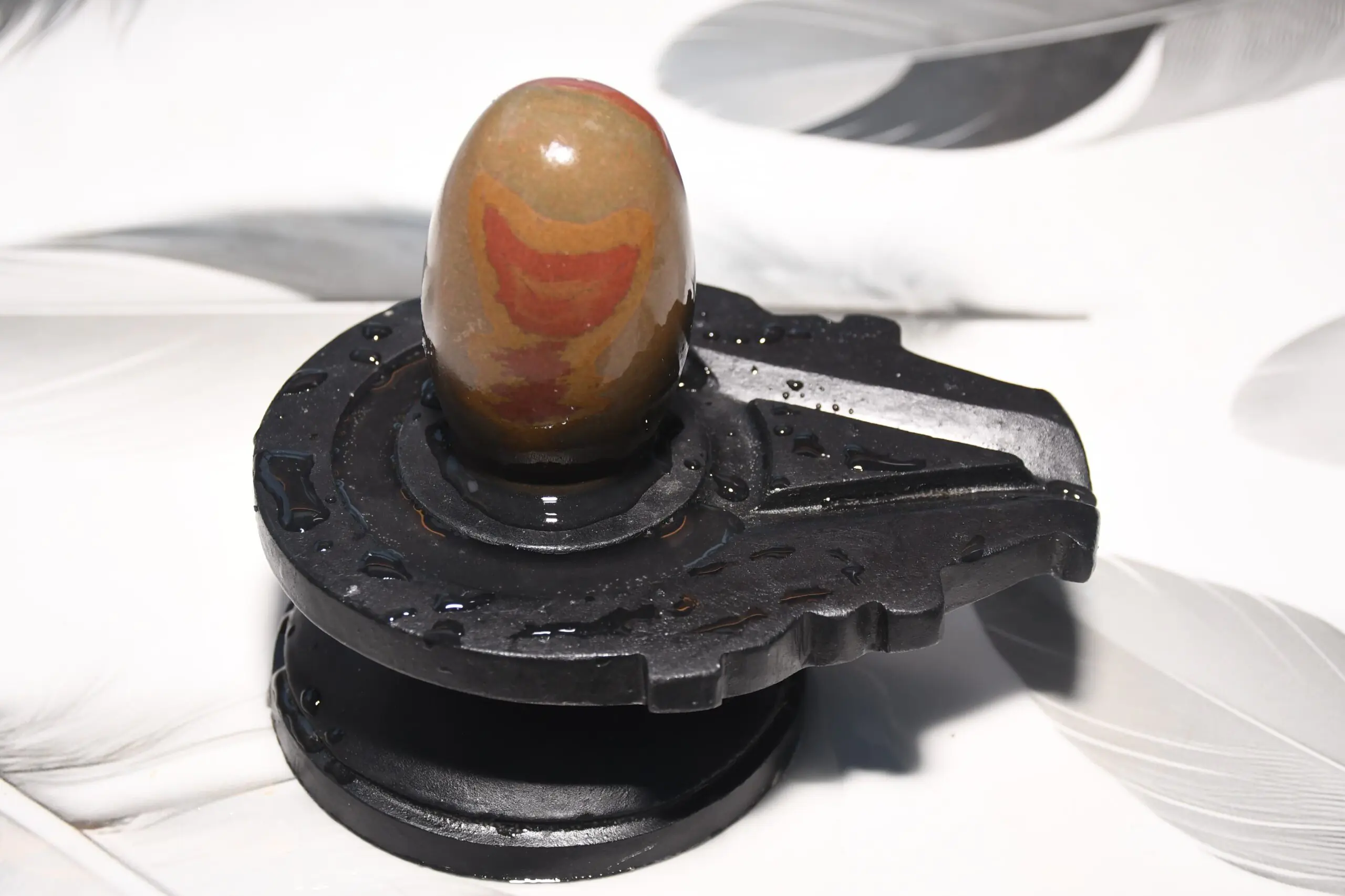 3 inch ka Shivling or Jaladhari 6 inch