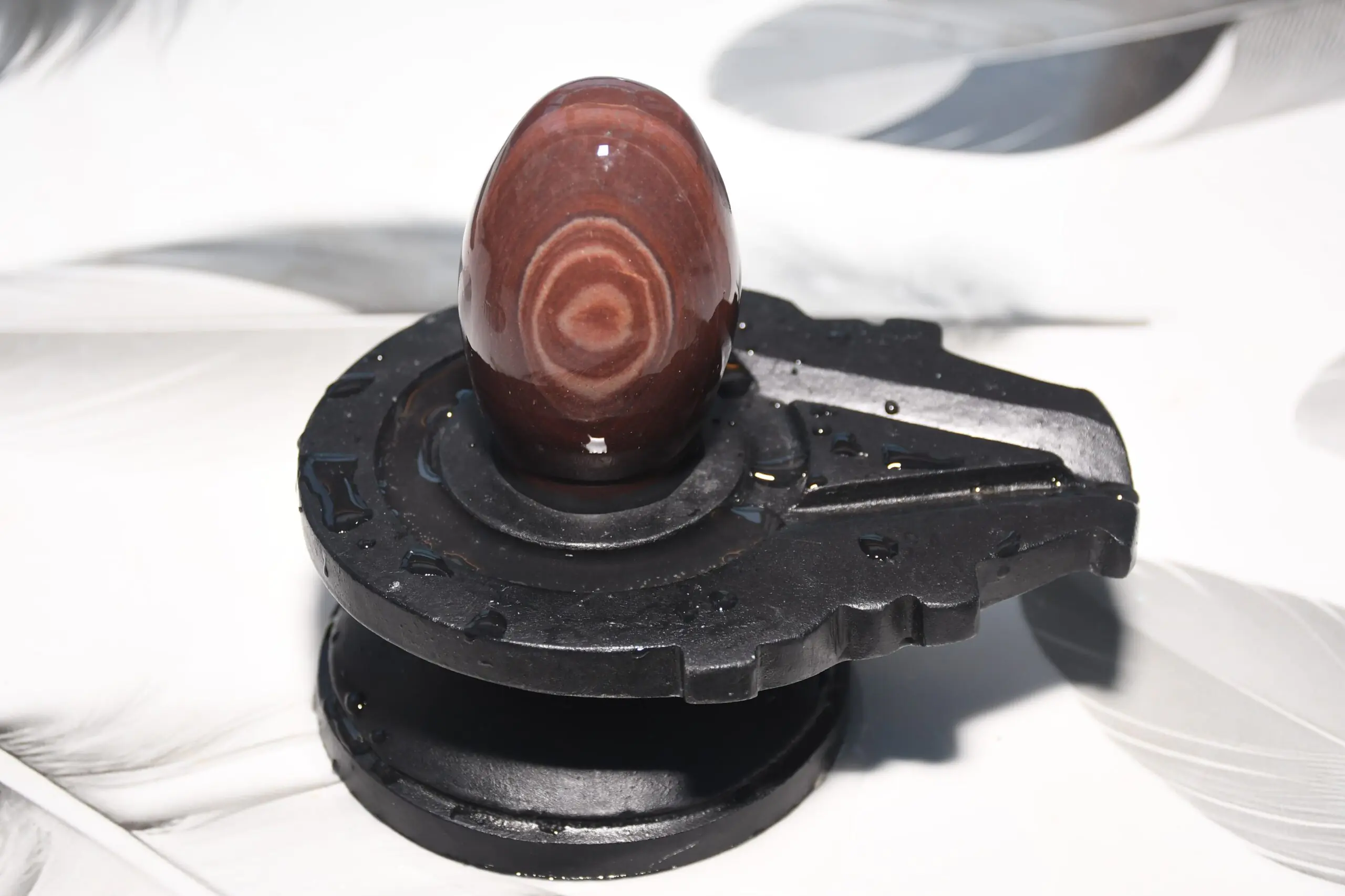 3 inch ka Shivling or Jaladhari 6 inch