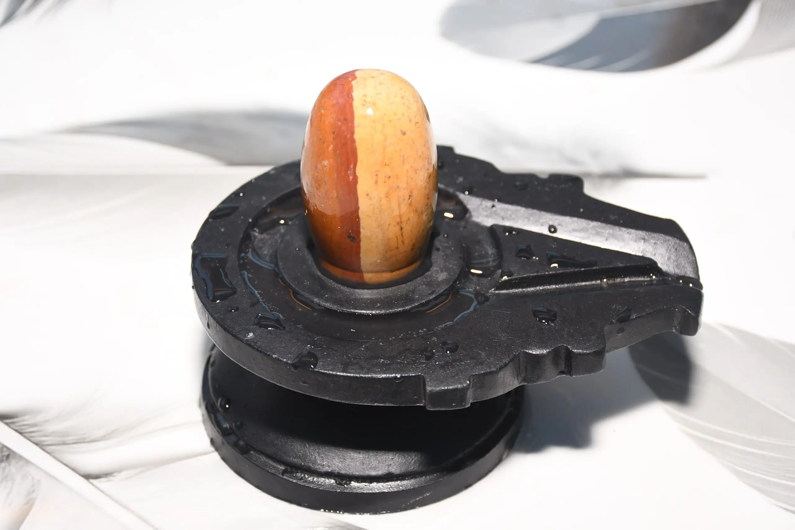 3 inch ka Shivling or Jaladhari 6 inch