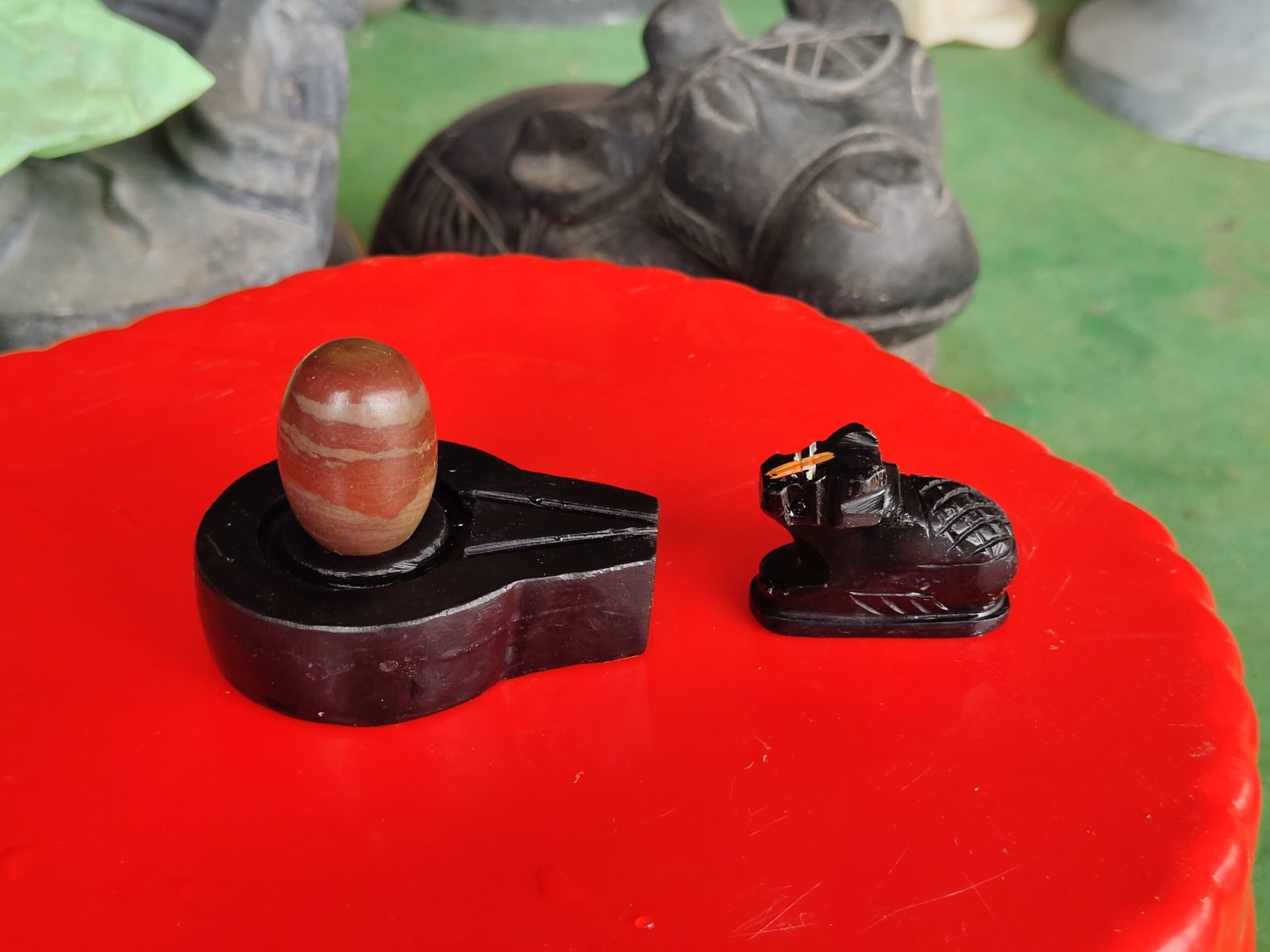 1.5 inch Shivling or 3 inch plate Jaladhari